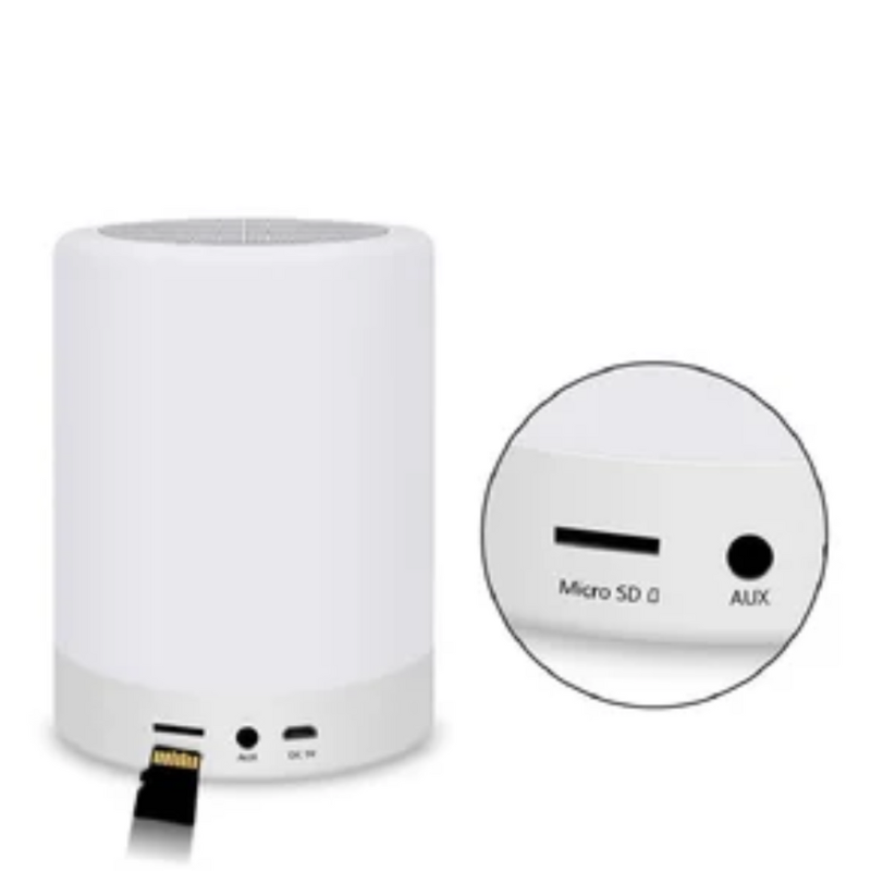 Pack x 2 Lampara Touch parlante con Bluetooth
