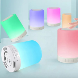 Pack x 2 Lampara Touch parlante con Bluetooth