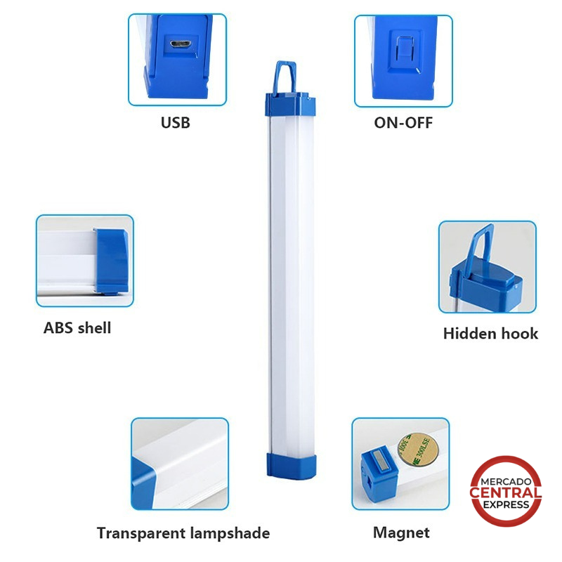 Pack 2 Lamparas Led Recargable