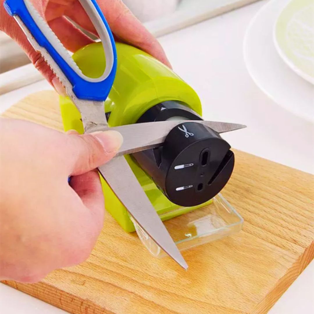 Afilador de Cuchillos Eléctrico – ¡Cuchillos siempre como nuevos en segundos!