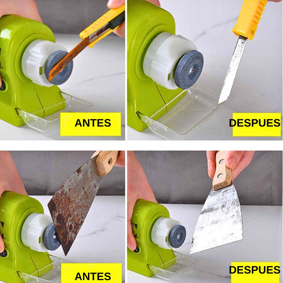 Afilador de Cuchillos Eléctrico – ¡Cuchillos siempre como nuevos en segundos!