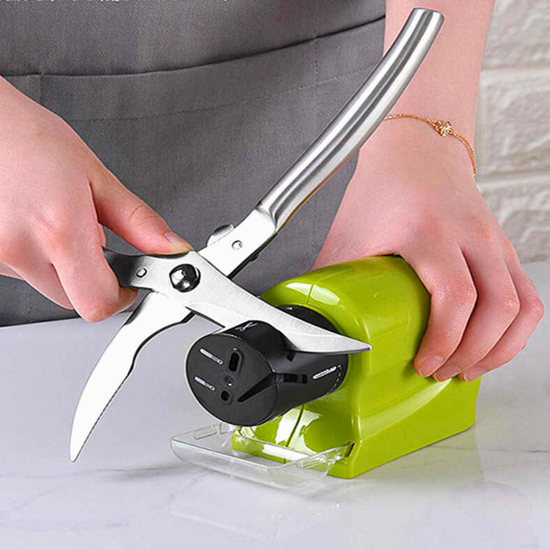 Afilador de Cuchillos Eléctrico – ¡Cuchillos siempre como nuevos en segundos!