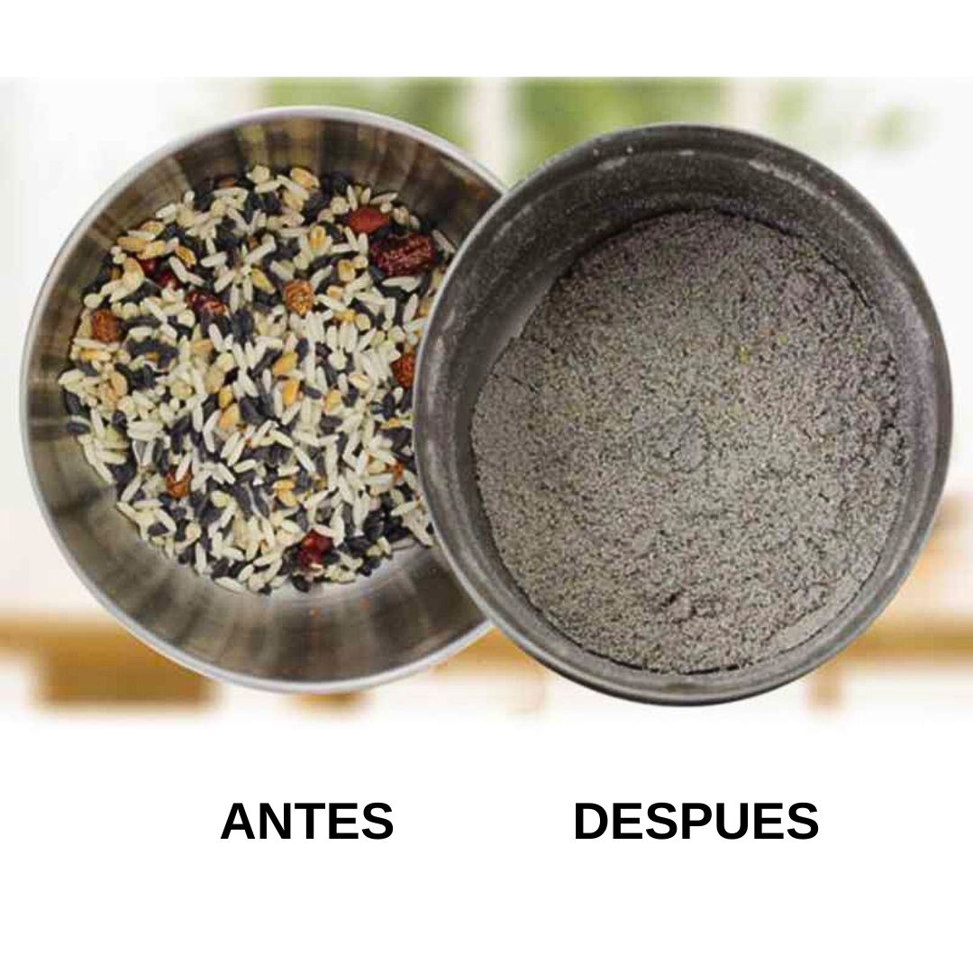 Molinillo de Acero Inoxidable – Potencia y Precisión en tu Cocina