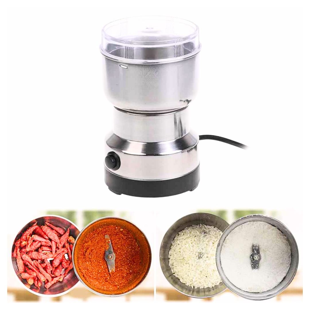 Molinillo de Acero Inoxidable – Potencia y Precisión en tu Cocina