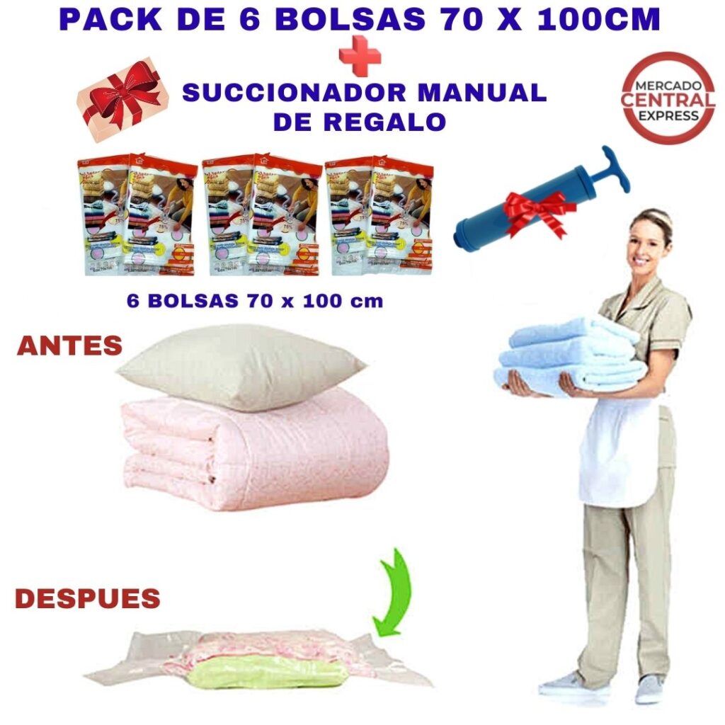 Pack de 8 Bolsas Sellado al Vacío