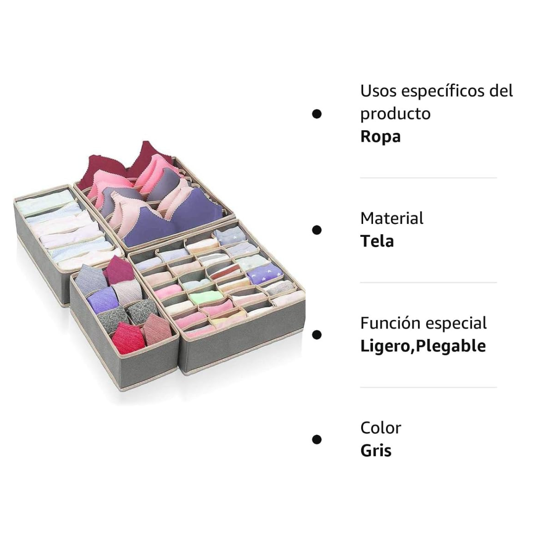 Set Organizador de 4 piezas