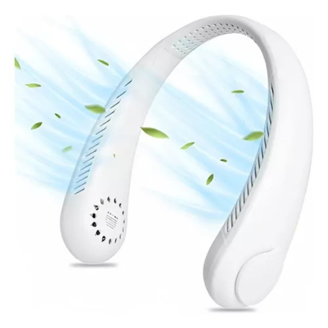 Ventilador de Cuello Portátil Sin Aspas