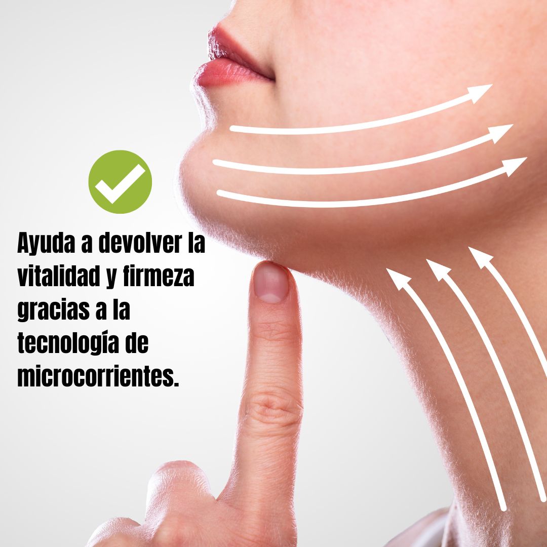 Masajeador Facial con Microcorriente y Terapia Magnética – Rejuvenece tu piel desde casa