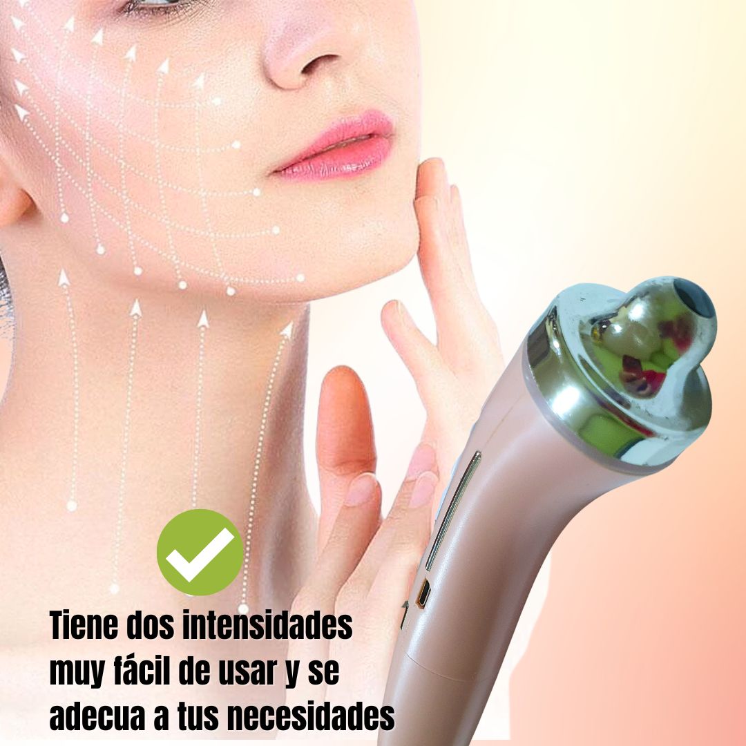 Masajeador Facial con Microcorriente y Terapia Magnética – Rejuvenece tu piel desde casa