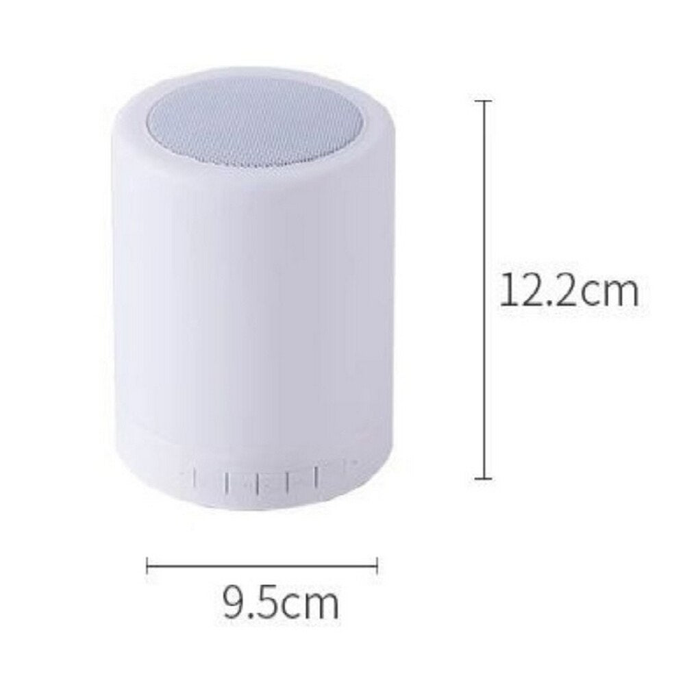 Pack x 2 Lampara Touch parlante con Bluetooth