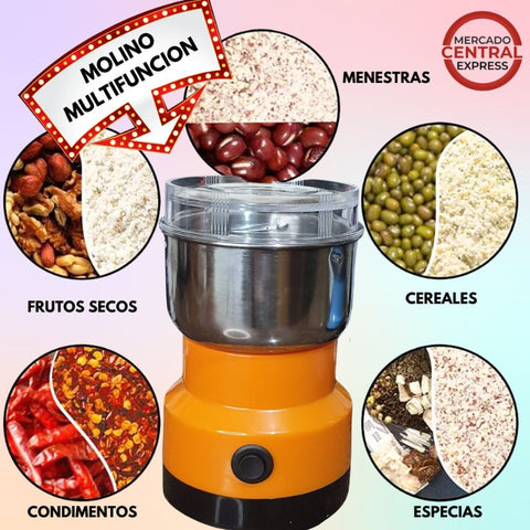 Image of Molinillo Eléctrico para Semillas, Cereales, Frutos Secos, Menestras, Café