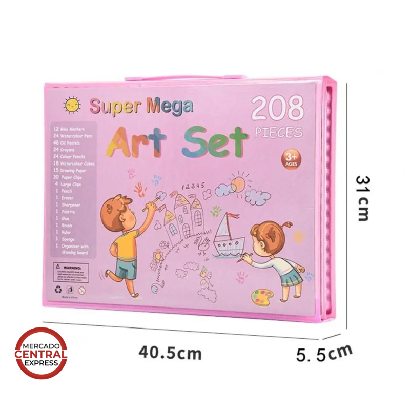 Set de Arte – 208 Piezas