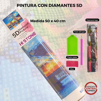 Pintura con diamantes 5D