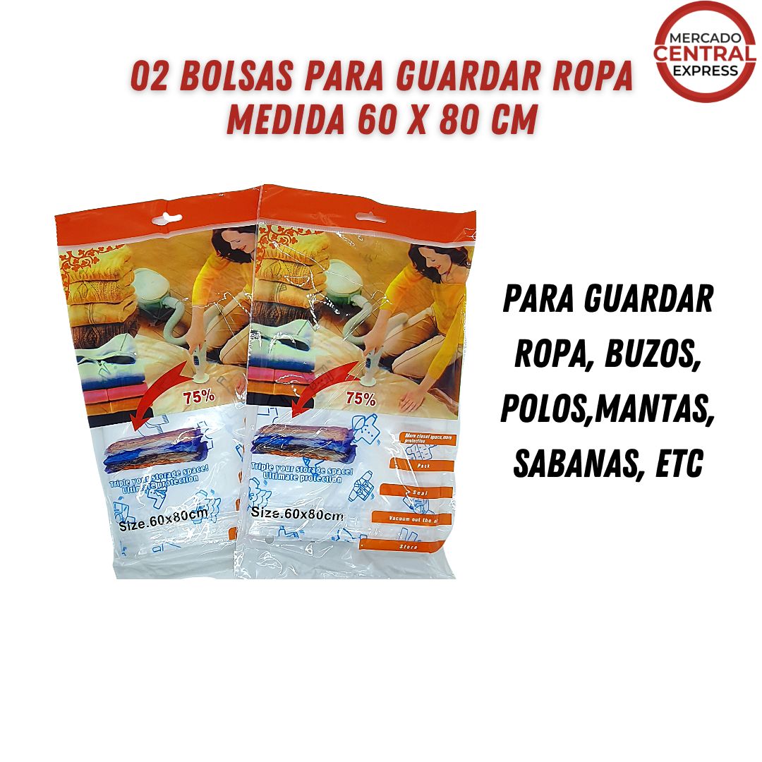 Pack de Bolsas Premiun al Vacio + Compresor Manual