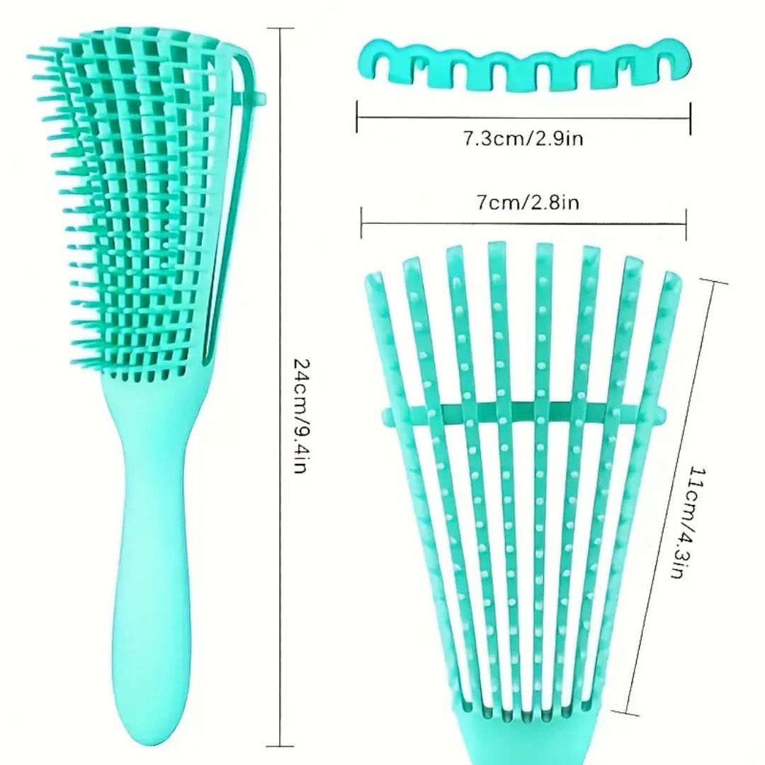 Pack de 3 Cepillos Desenredantes Antifrizz Multifunción – Suavidad, brillo y cero tirones