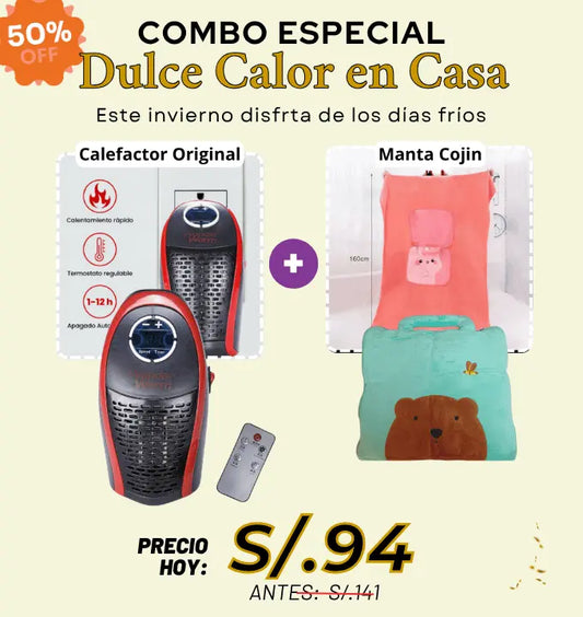Combo Especial : Dulce Calor en Casa