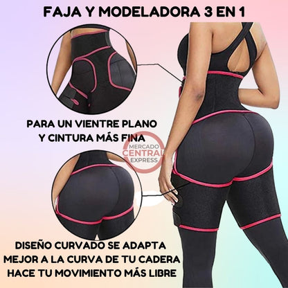 Faja Modeladora 3 en 1