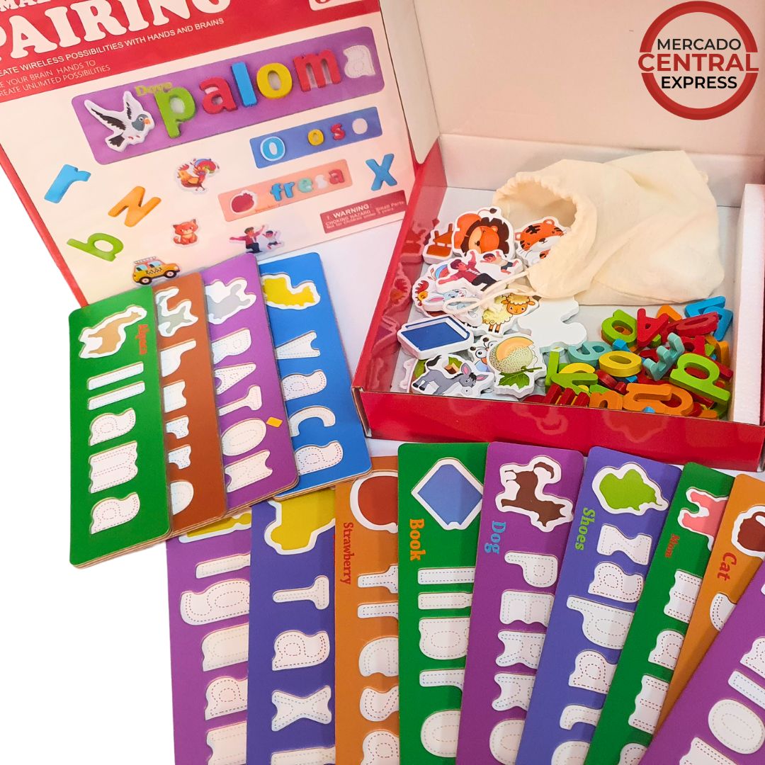 Juego Educativo de Madera Montessori