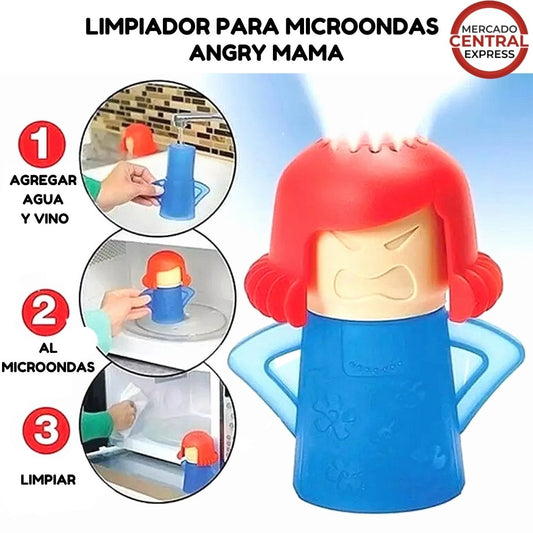 Limpiador de Microondas Angry Mama