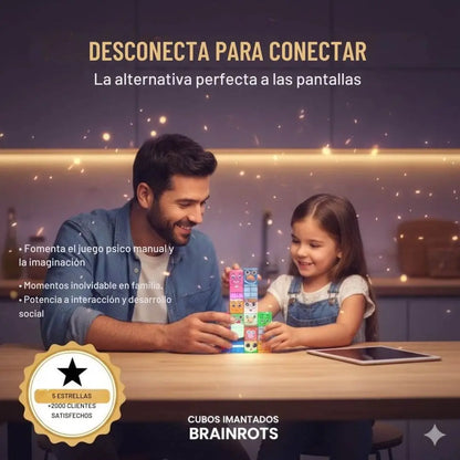 Cubos Magneticos Brainrots 100pzas