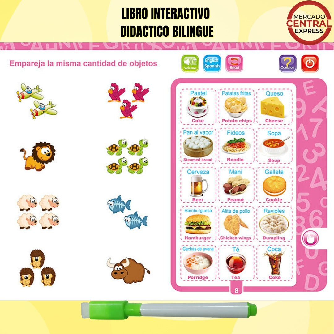 Libro Didáctico Bilingue Interactivo