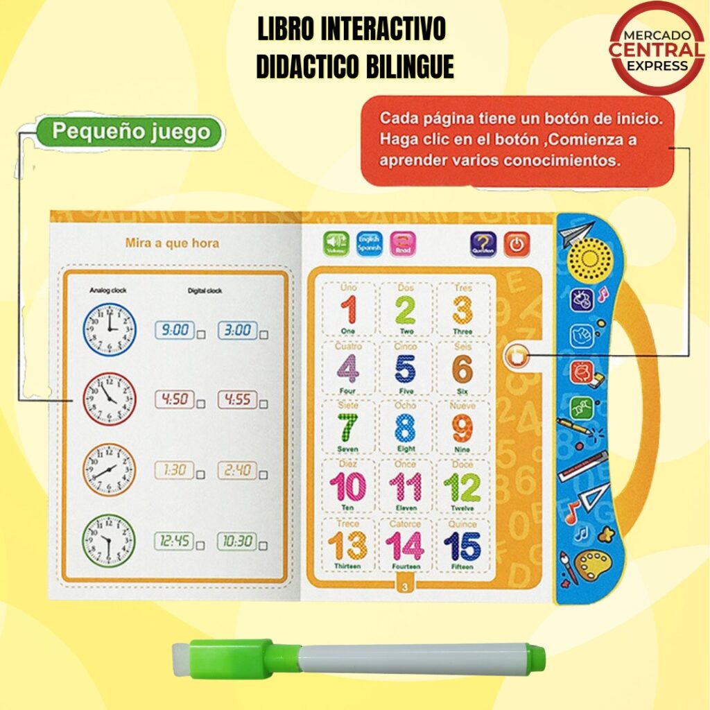 Libro Didáctico Bilingue Interactivo