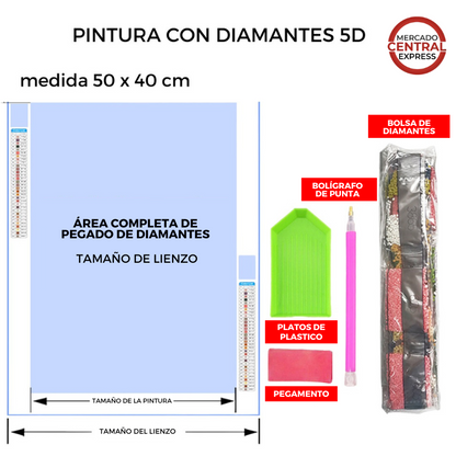 Pintura con diamantes 5D