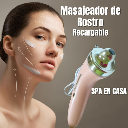 Masajeador Facial con Microcorriente y Terapia Magnética – Rejuvenece tu piel desde casa