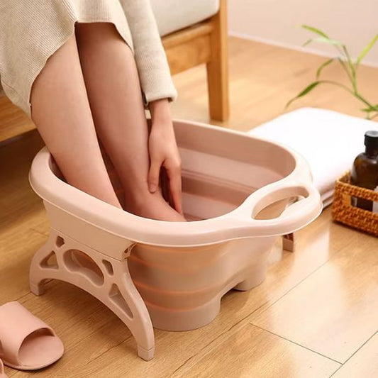 Tina de Pedicura Plegable con Masaje